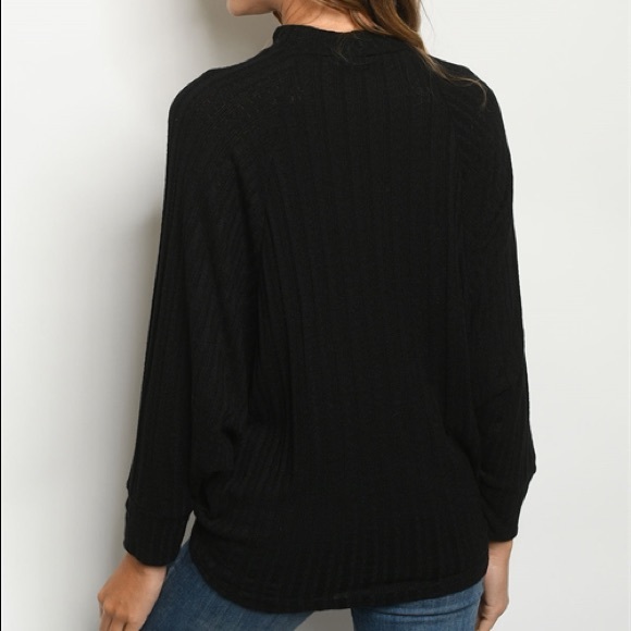 NWT Dolman Sleeve Black Blouse - Picture 11 of 15